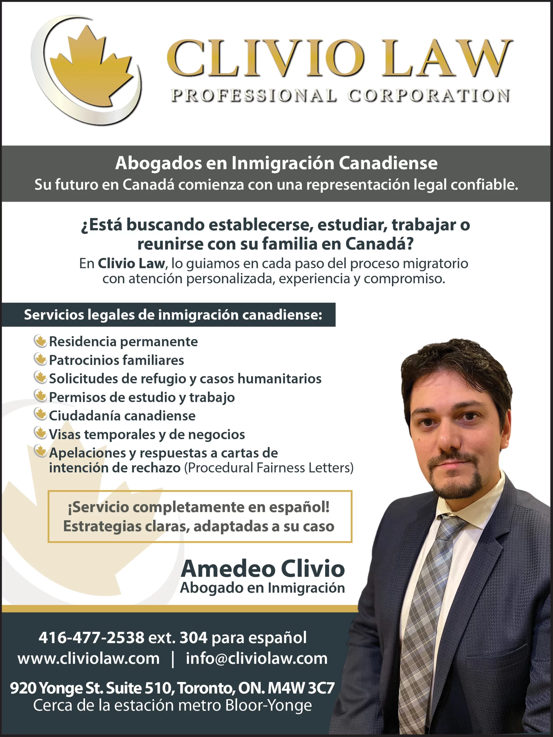 Clivio Law - Abogado en Inmigracion